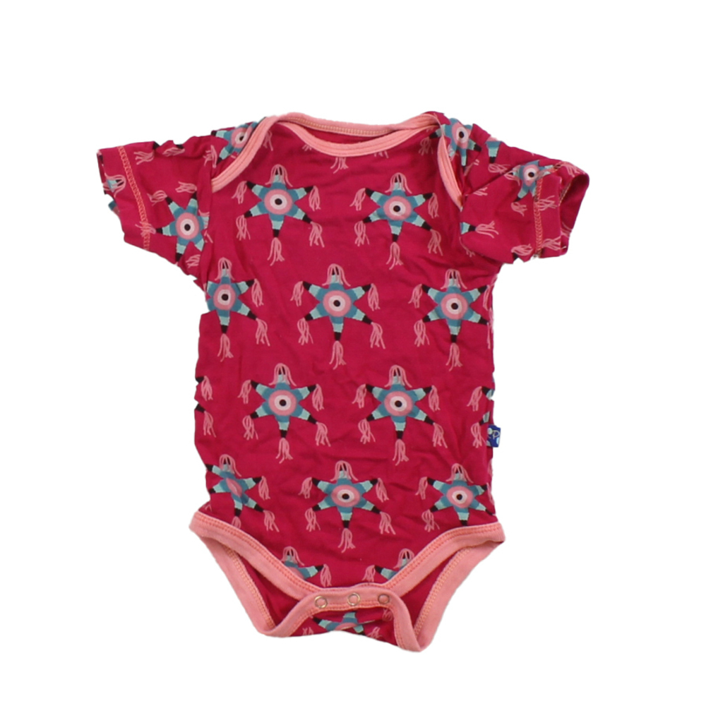 Kickee Pants Girls Pink Onesie size: 0-3 Months